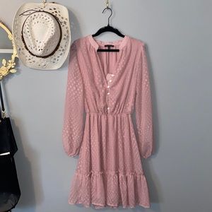 Francescas pink dress